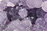 Purple, Sparkly Botryoidal Grape Agate - Indonesia #208958-2